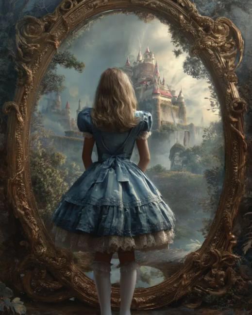 Alice costume illustration