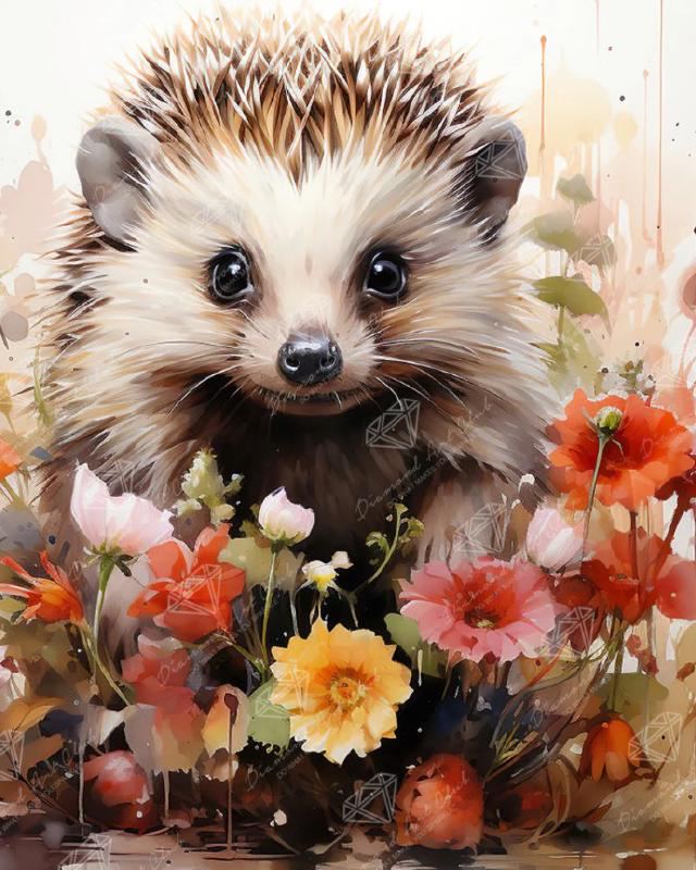 Hedgehogs costume illustration