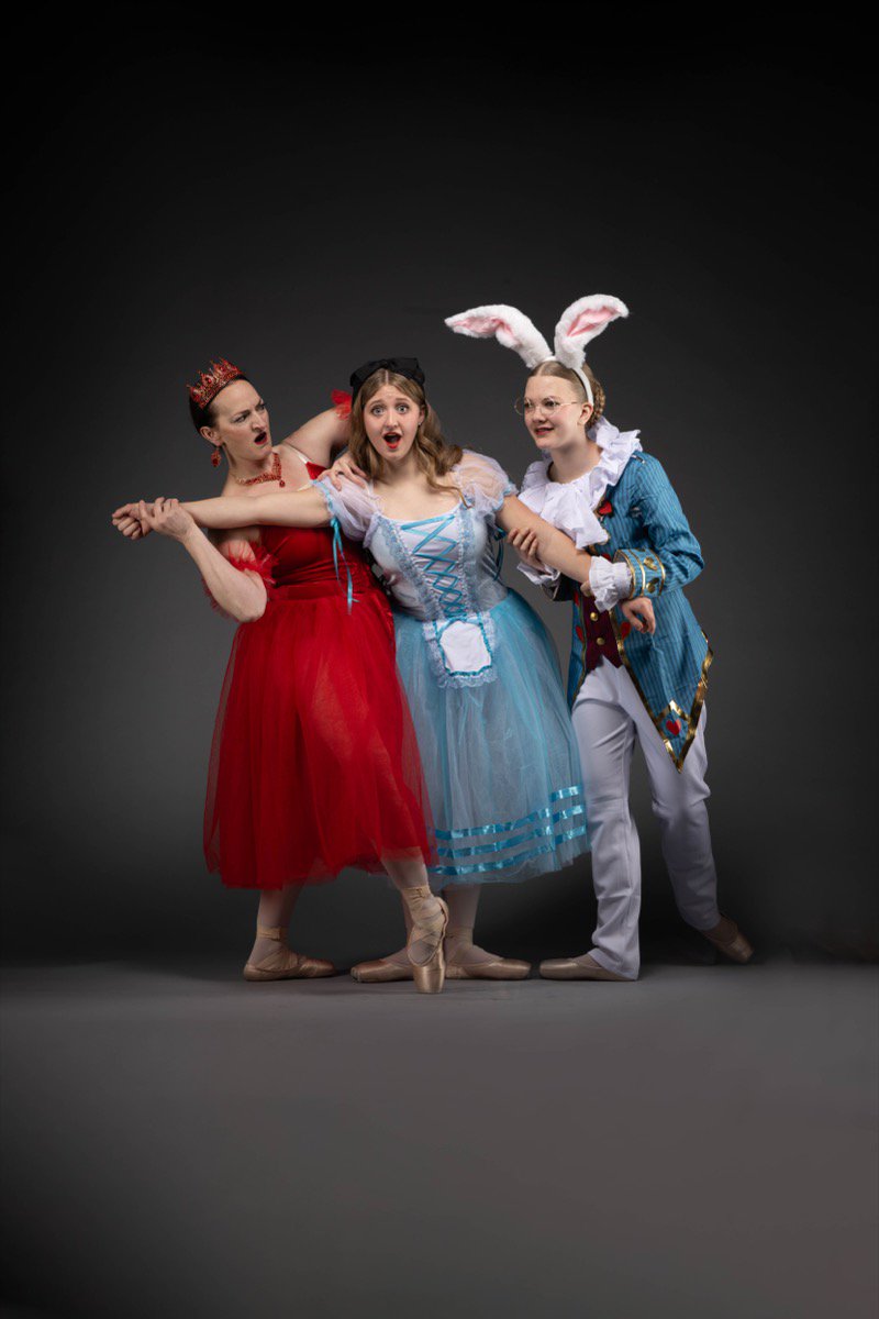 Festival City Ballet dancers performing Alice in Wonderland